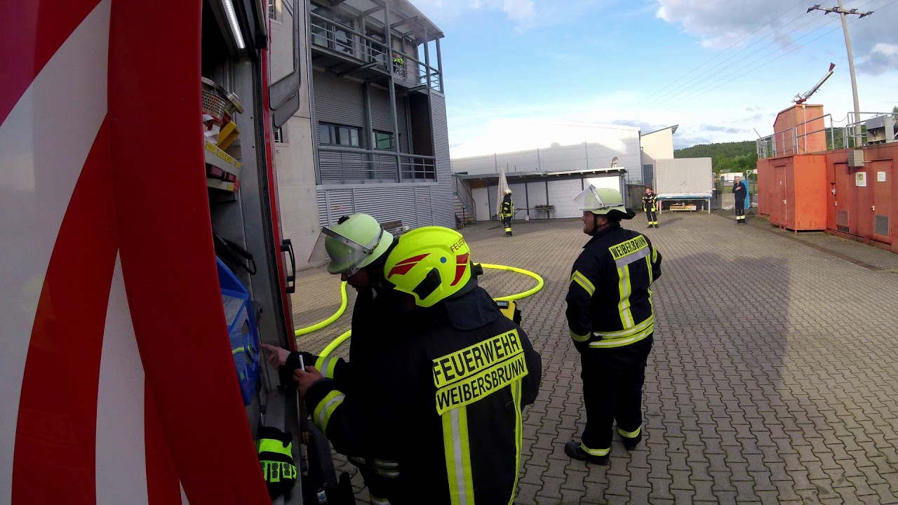 Gruppenübung der FF Weibersbrunn in Goldbach am 28.5.19