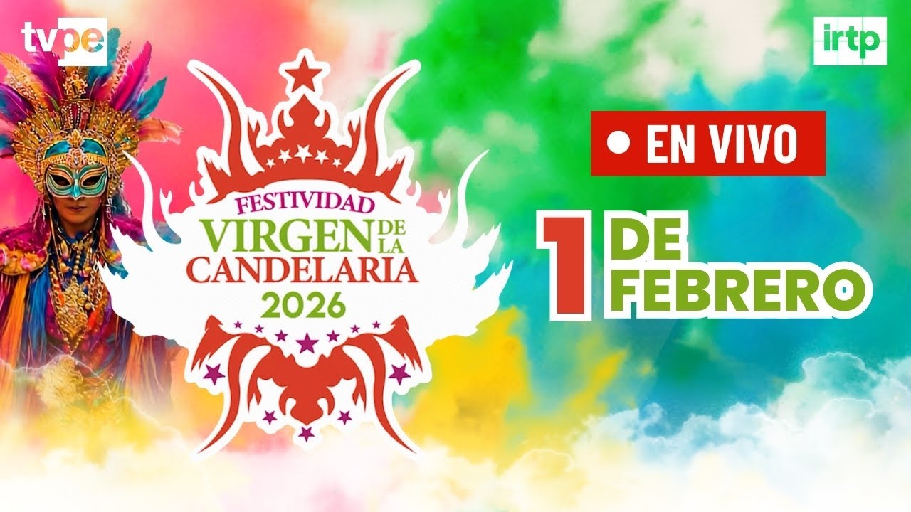 🔴 EN VIVO | 🔥🎭 Festividad Virgen de la Candelaria 2026  por TVPerú