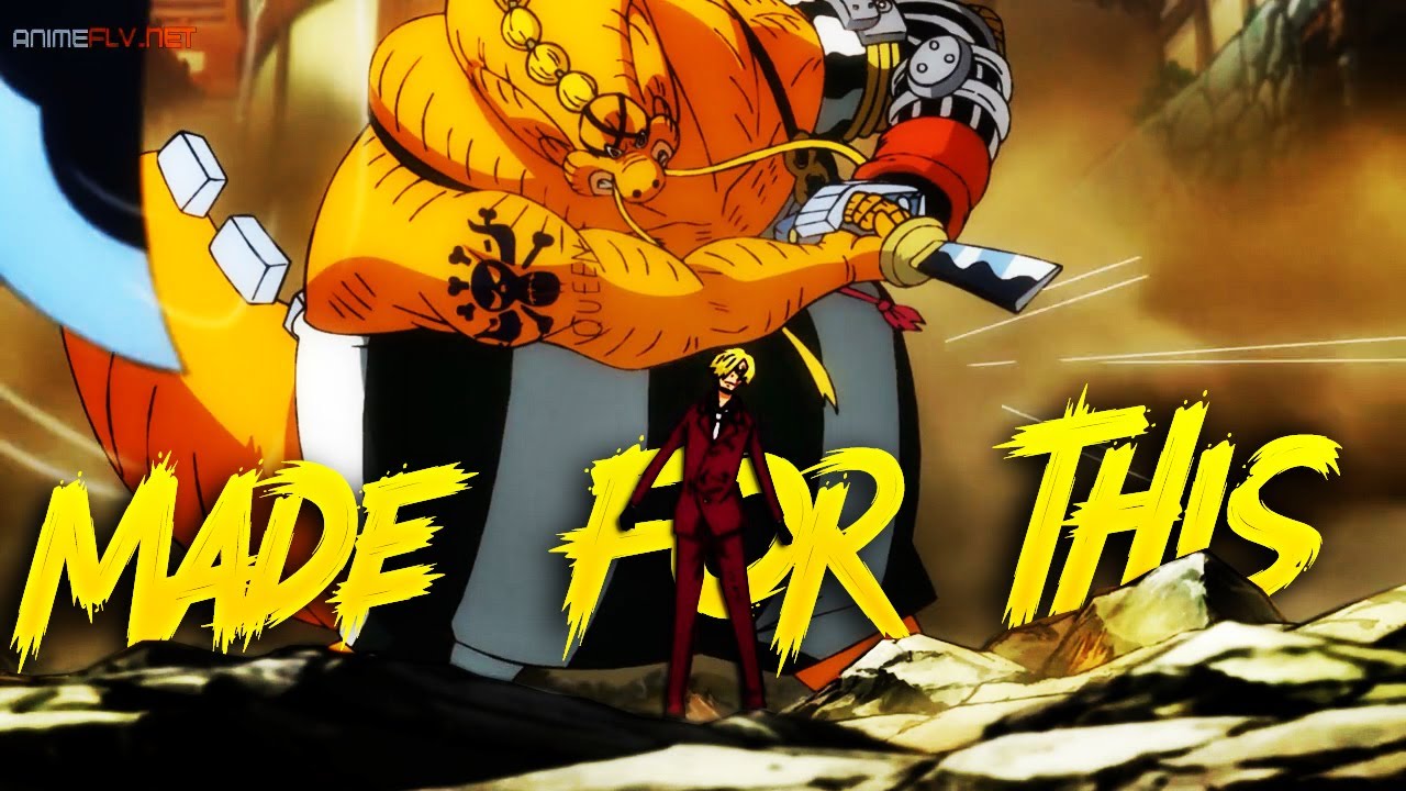 One Piece 1053「ＡＭＶ」  ¡La Mutacion de Sanji !