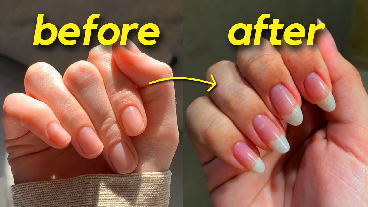 how ANYONE can grow long natural nails FAST