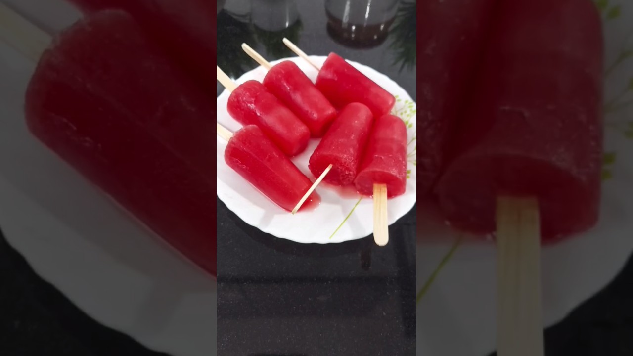 कलिंगड कुल्फी | Watermelon Kulfi Recipe #shorts #youtubeshorts #viral #kulfi