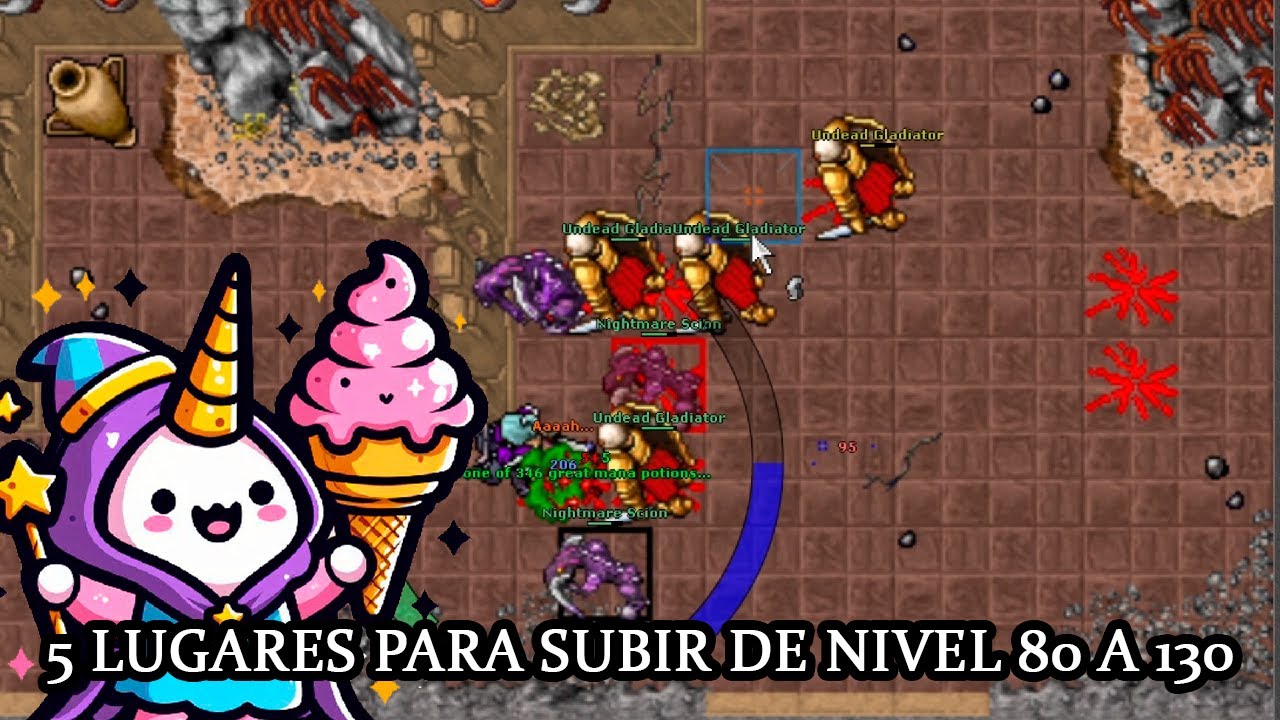 5 LUGARES PARA SUBIR DE NIVEL 80 A 130 EN TIBIA