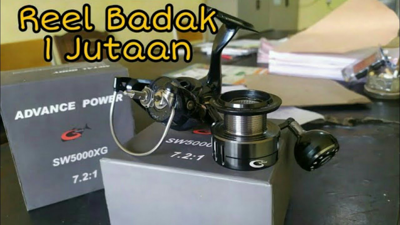 Unboxing reel Badak harga 1 jutaan