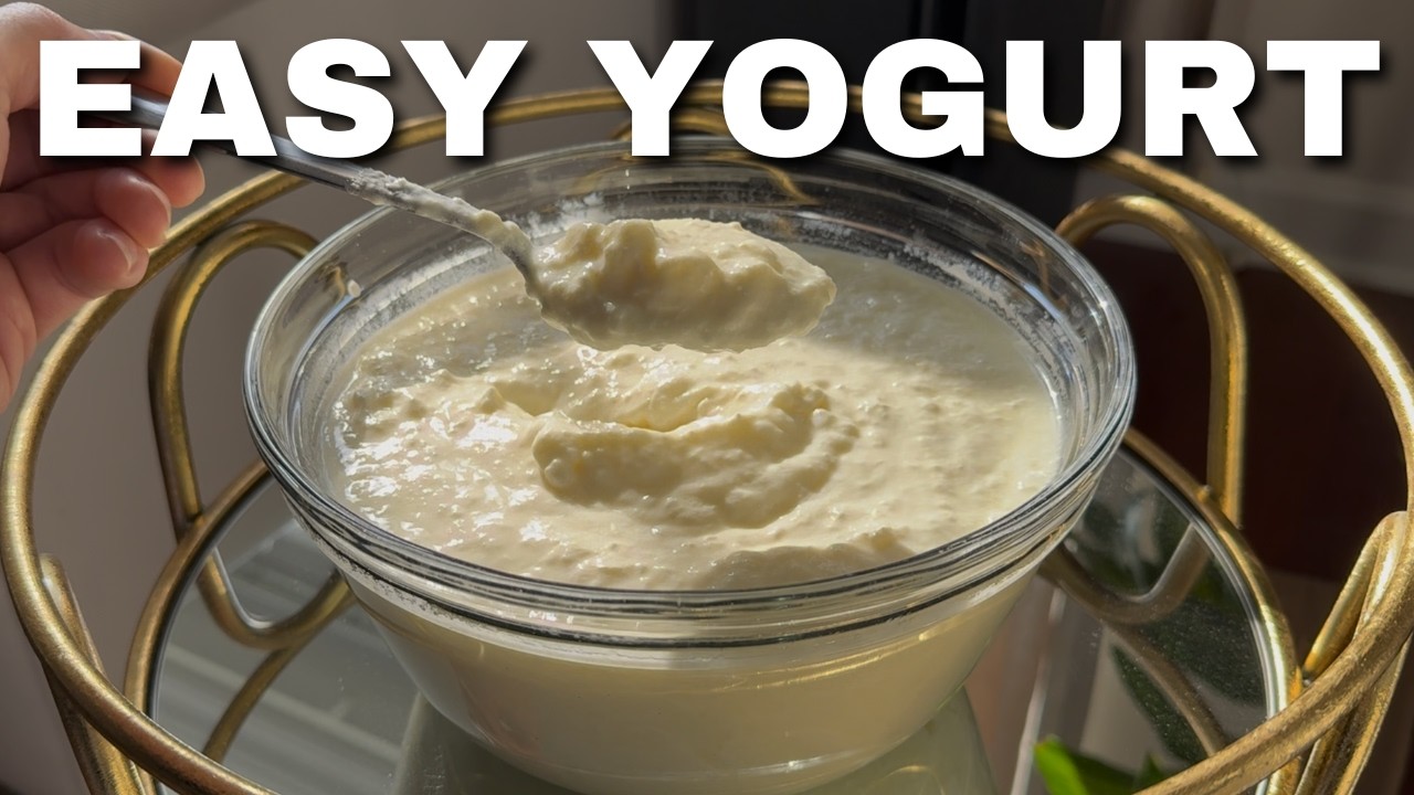 Make Creamy Grass-Fed Yogurt at Home with Just 2 Ingredients | Saves Money Too!