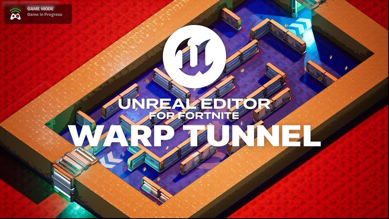 How to Build a Warp Tunnel in UEFN