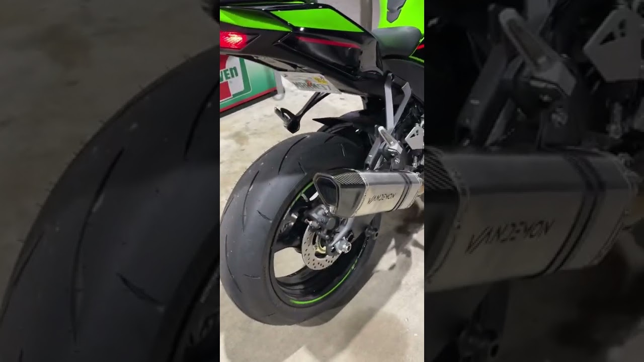 2021 Zx10r with Vandemon Full Titanium exhaust
