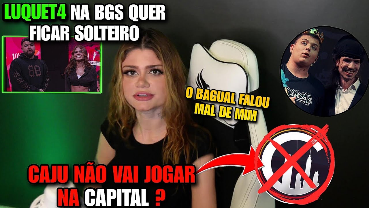 CAJU NÃO VAI JOGAR NA CAPITAL ? | FALOU SOBRE COMO VOLTOU COM O LUQUET4  | GTARP