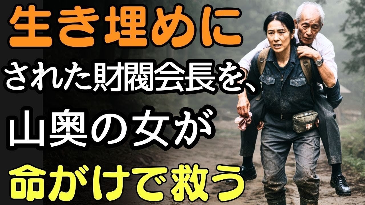 40歳の独身女性が、深い山谷で生き埋めにされかけた億万長者の企業オーナーを命がけで救った。  人生の教訓