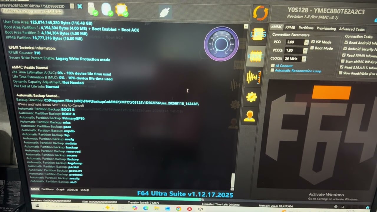 Vivo Y03 V2332 frp via ISP Pin Out by F64 ultra.              #vivo Y03 #new secuirity #F64ultra