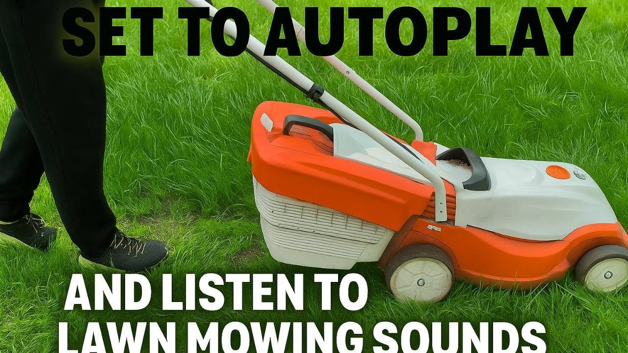 Relaxing Lawn Mower Sound – Perfect for Sleep, Focus, or Background Ambience | LoopSounds