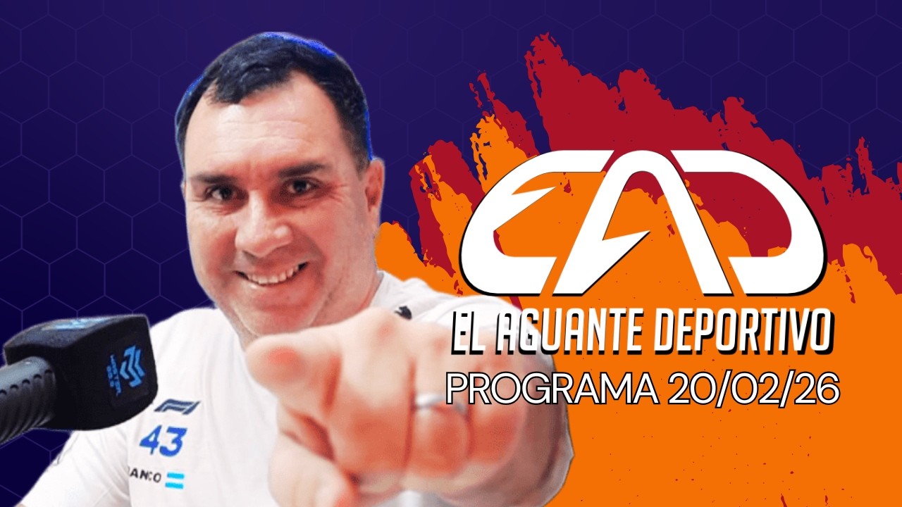 🔴 EN VIVO | El Aguante Deportivo en MASTER: Marcelo Mántaras, Patricia Baudín y Jesús Pagura