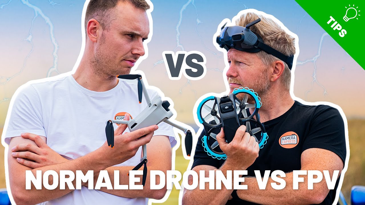 FPV-DROHNE vs NORMALE DROHNE: Was ist der Unterschied?!
