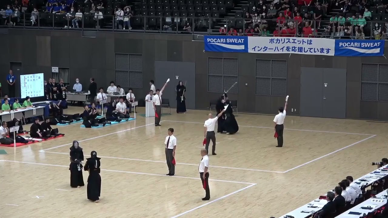 2023年IH 剣道男子 団体 予選M 敦賀福井 x 広島皆実広島