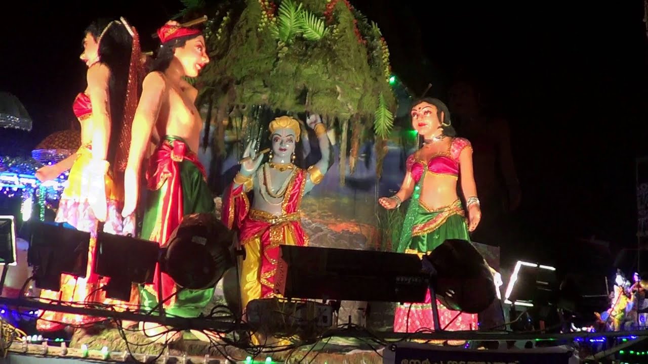 GOVARTHANAM ;festival float jeeva arts veliyam