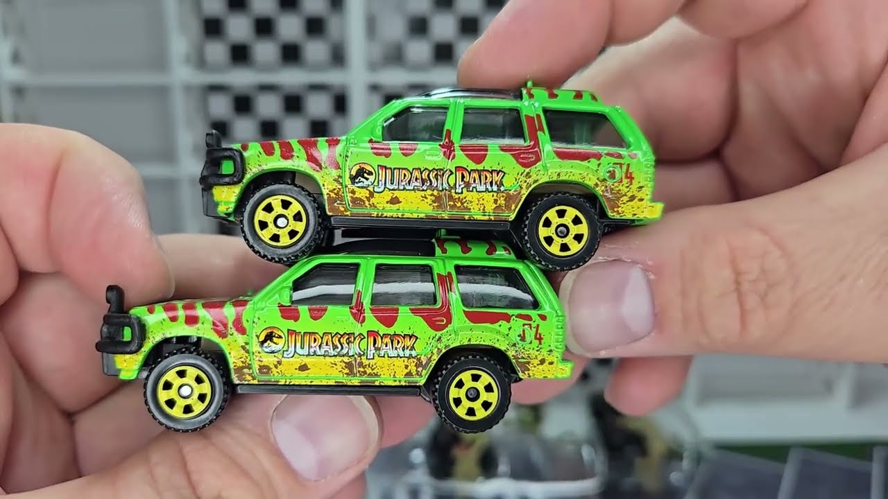 Unboxing: 2025 Matchbox Jurassic World 5 Packs - Mix 1