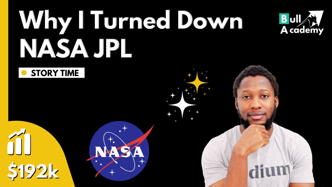 How I Got a Software Engineering Internship at NASA JPL in 1 Year & Why I Turned it Down