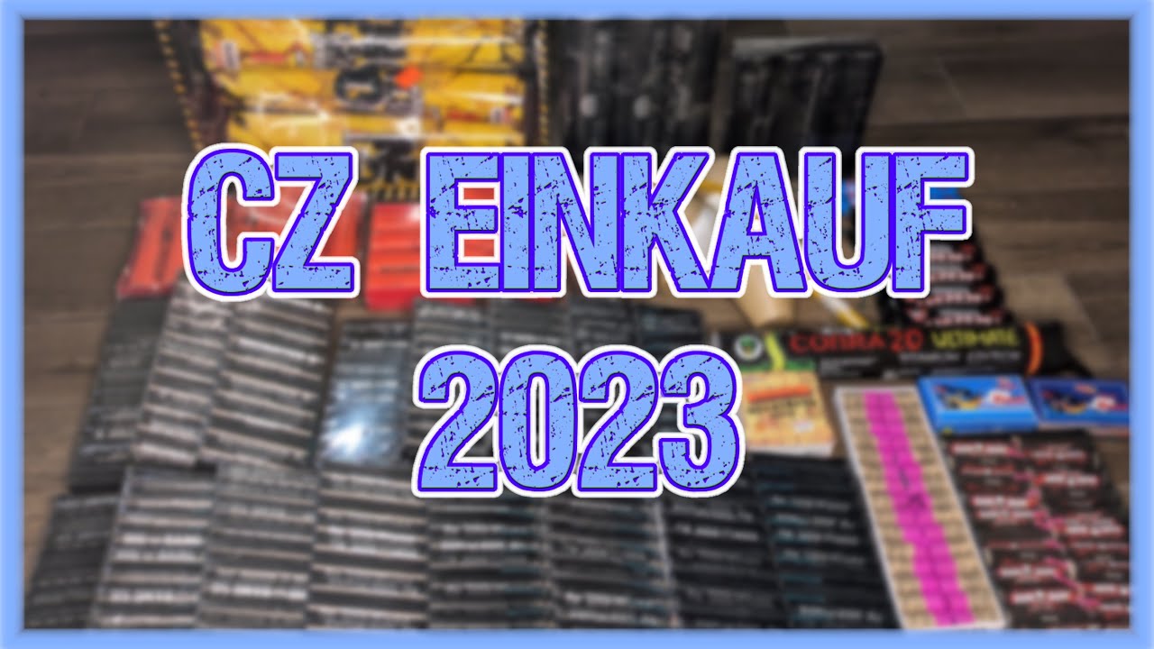 Einkauf aus TSCHECHIEN 2023 | 340€