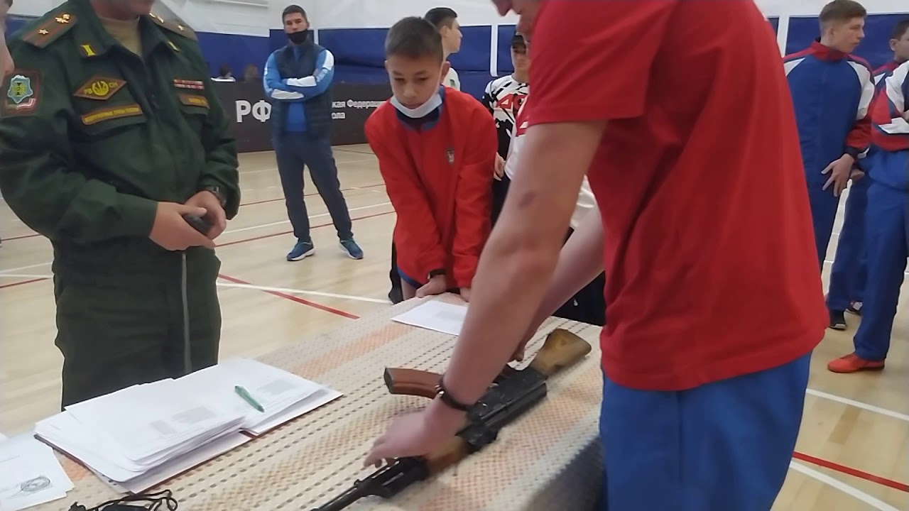 Разборка, сборка АК-74 на России . Судья вор.