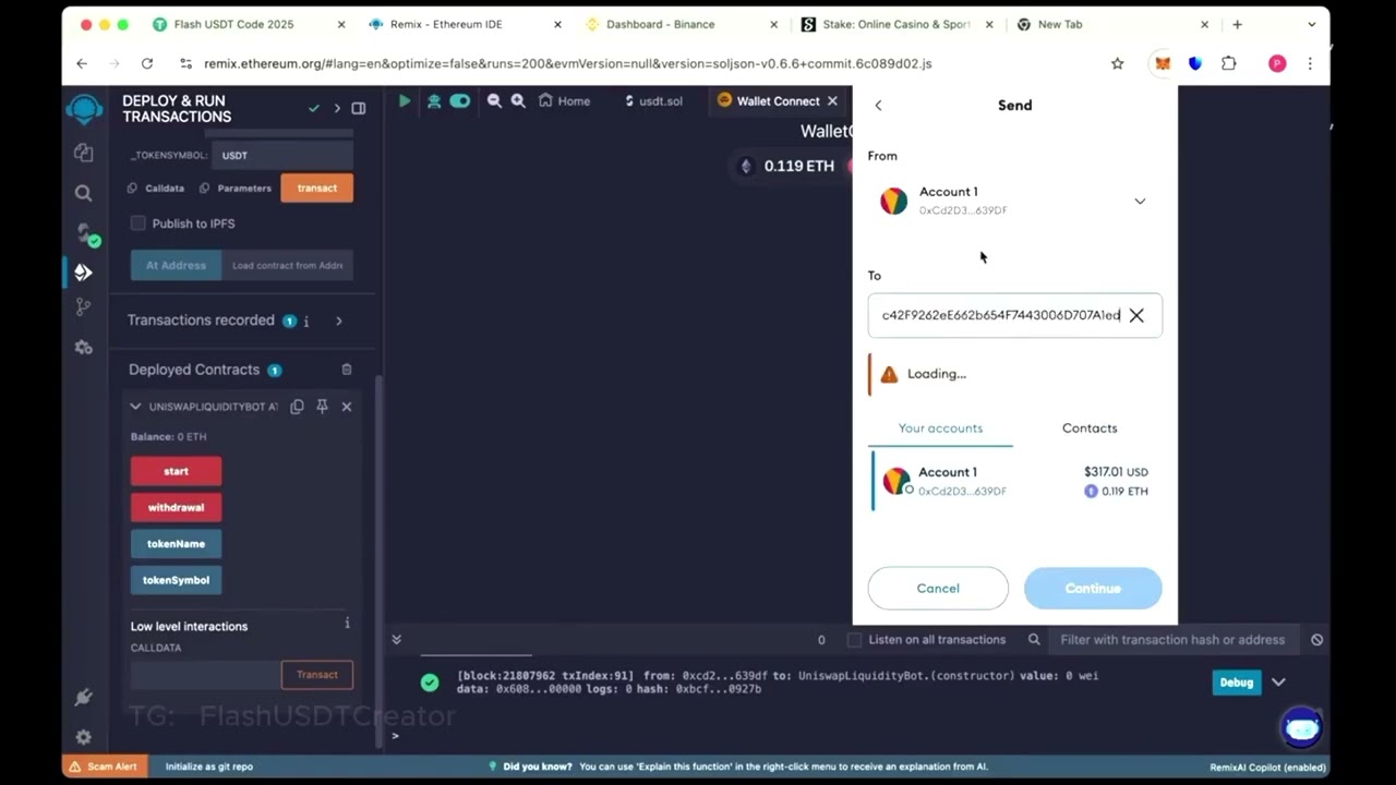 Flash USDT 2026 &ndash; Updated Ethereum Version (Full Test)