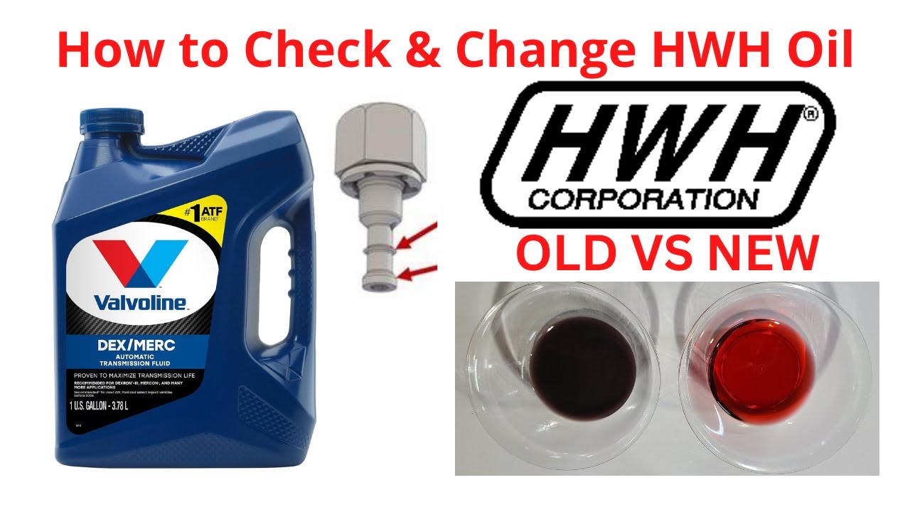 How to Properly Check & Change The Oil in Your HWH Hydraulic Jack & Slide Room System Part 3