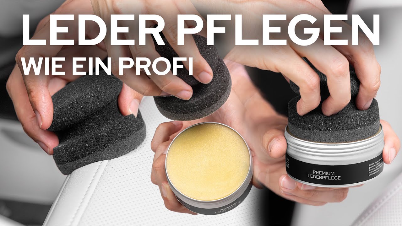 Wie pflege ich Leder im Auto Innenraum richtig?