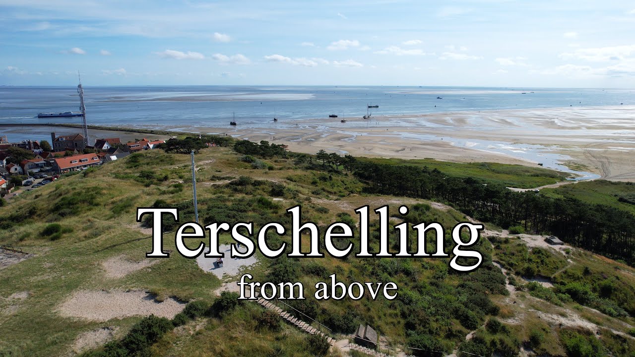 Terschelling from above - a drone movie | 4k