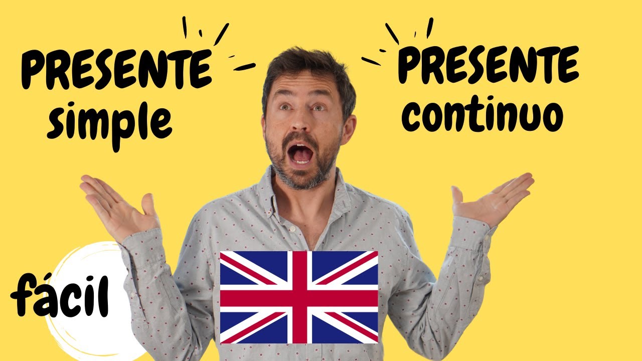 Cuando usar presente simple y presente continuo en inglés.