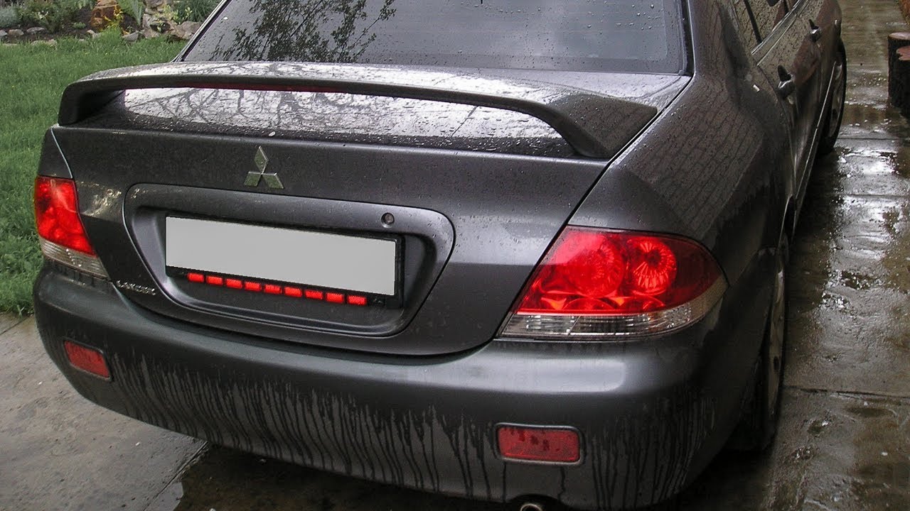 Как снять задний бампер с Мицубиси Лансер 9 Mitsubishi Lancer 9