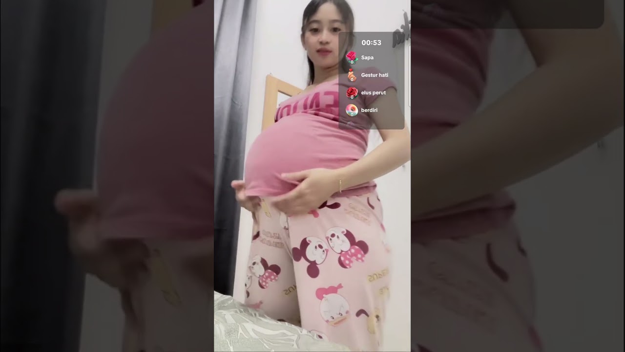 Bumil cantik spill perut #pregnant 