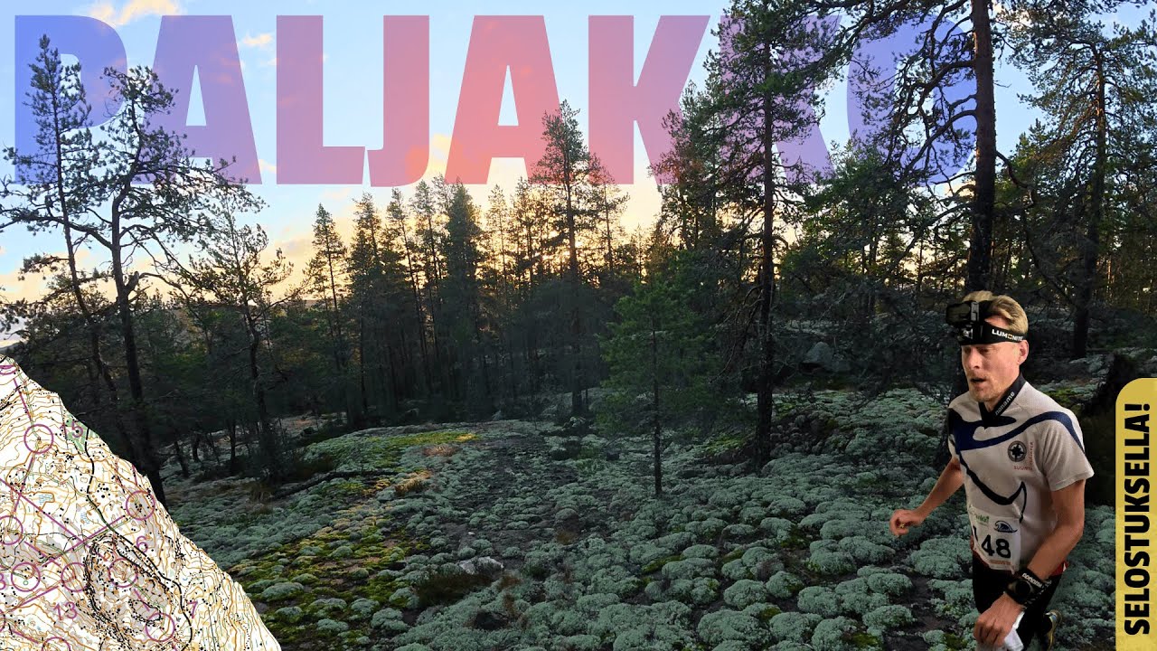 🗺️🌲Keskimatka - Paljakko - Selostuksella! | 📹Suunnistus