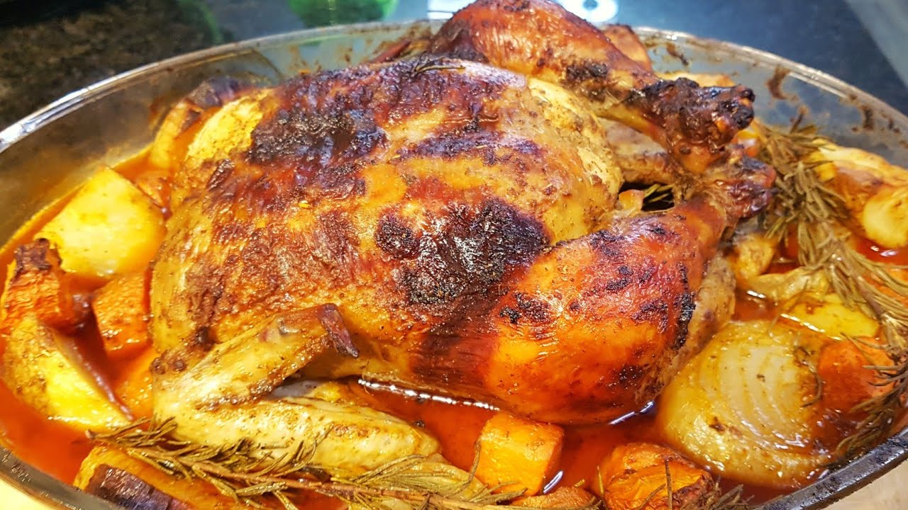 Pollo al horno jugoso y megadelicioso😋sazonlatinoconlizz