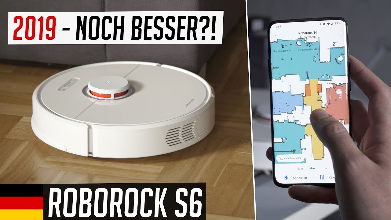 ROBOROCK S6 - Bester Saugroboter 2019! Wie viel besser als S50? (REVIEW)