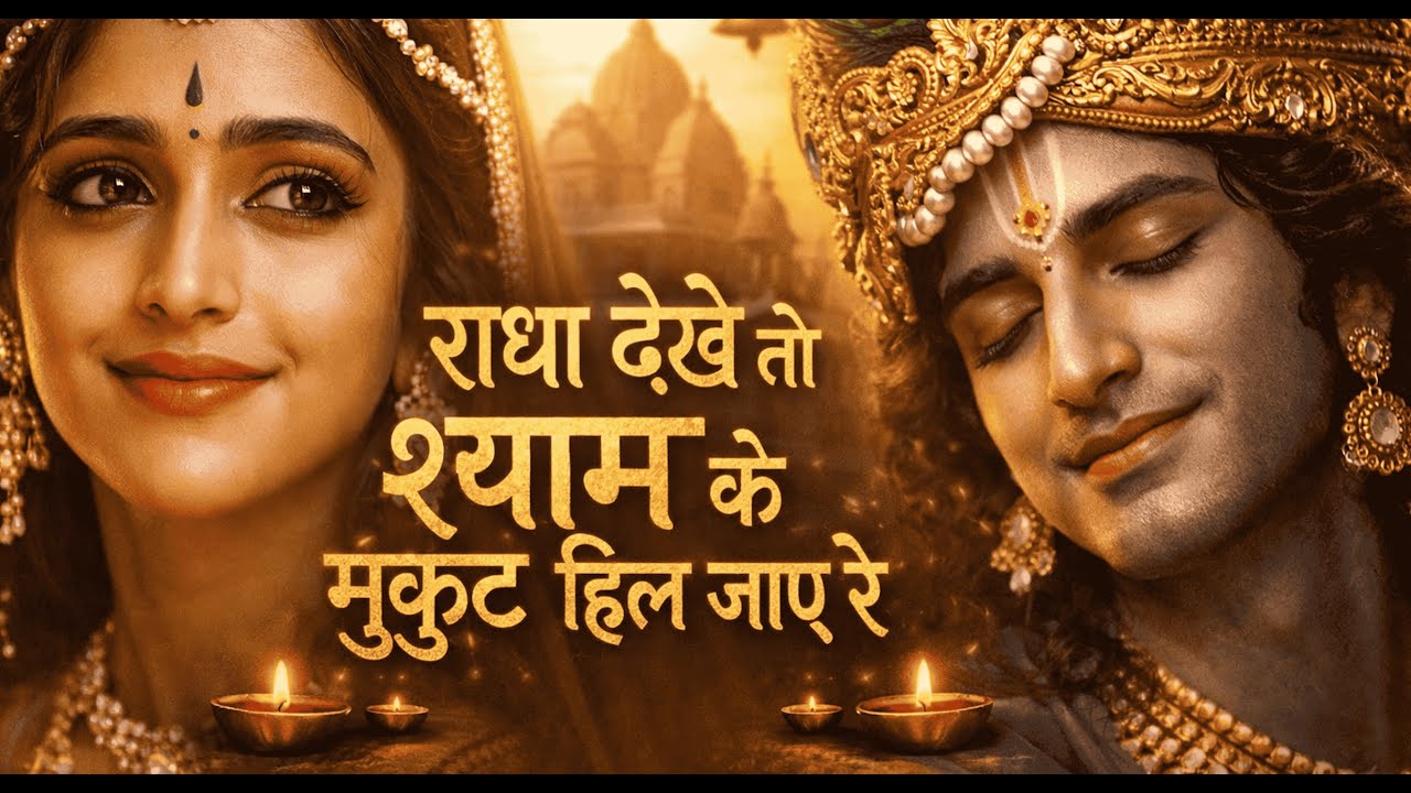 Radha Rani Bhajan | Radha Dekhe To Shyam Ke Mukut Hil Jaye Re | Vrindavan Radha Krishna Bhajan