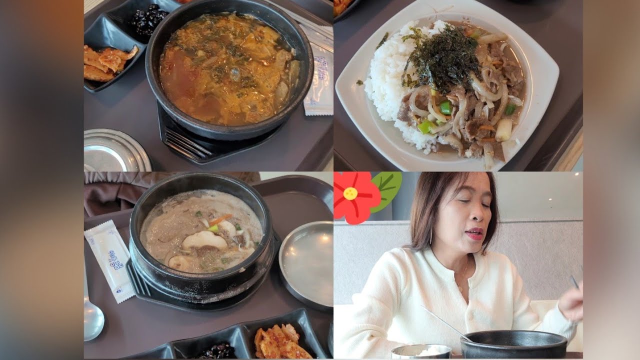 (한식 푸드코트) 우거지 한우국밥,불고기 덮밥 그리고 송화버섯 순두부찌개 #part7 #휴가 #시간외