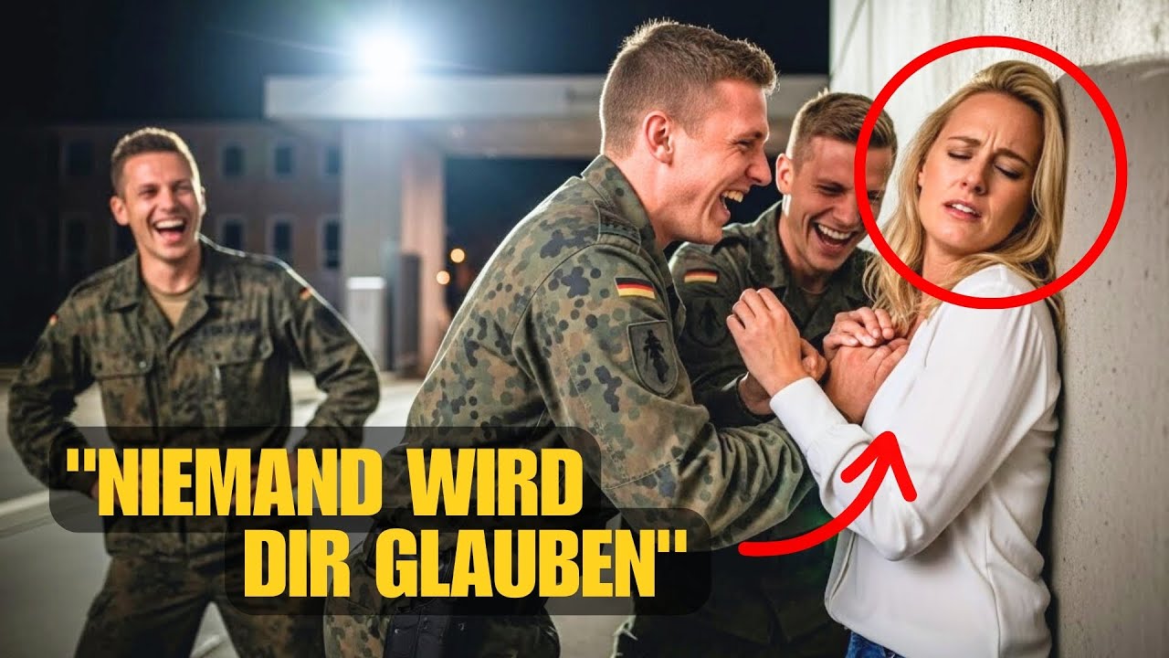 Wachsoldaten drängten die Blonde gegen die Wand – als sie ihre Jacke öffnete, erstarrten alle