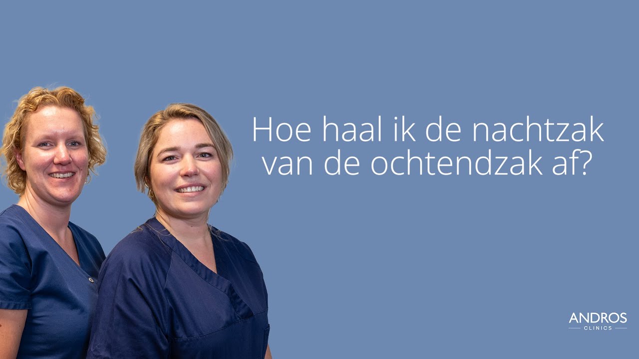 Hoe haal ik de nachtzak van de dagzak af? Andros legt uit