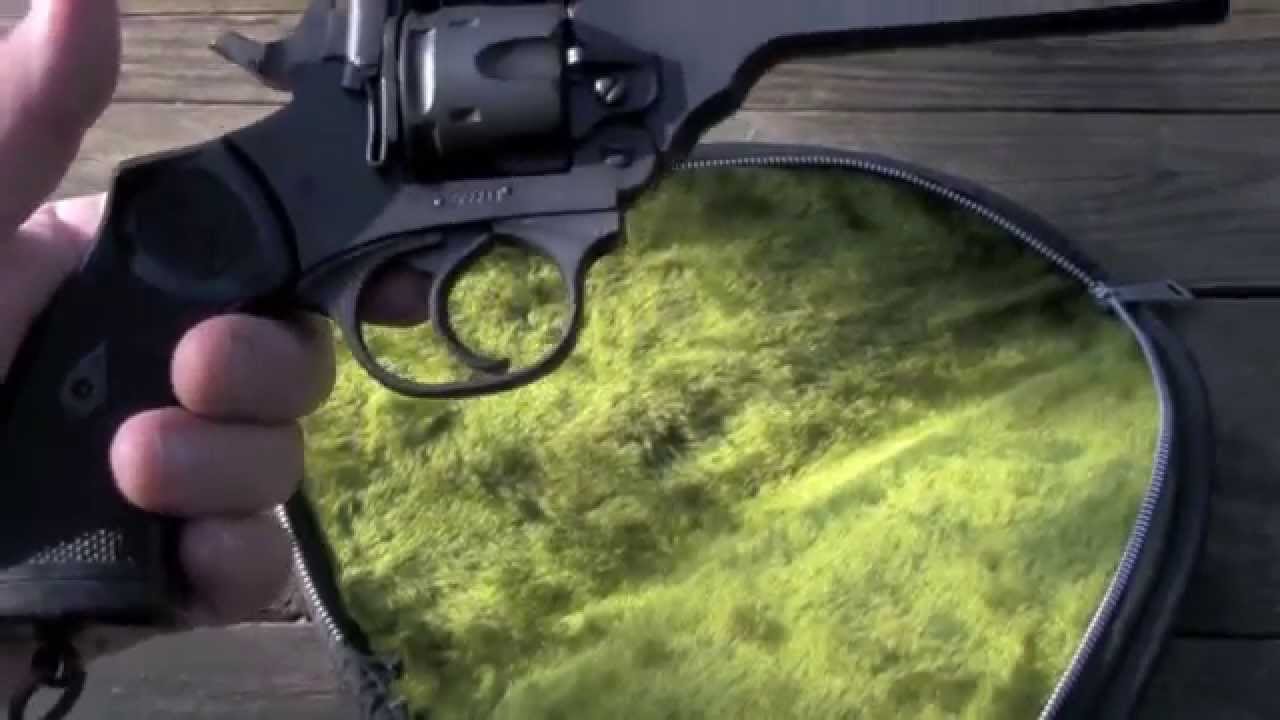 Shooting the Webley Mk IV-38 Revolver.mov