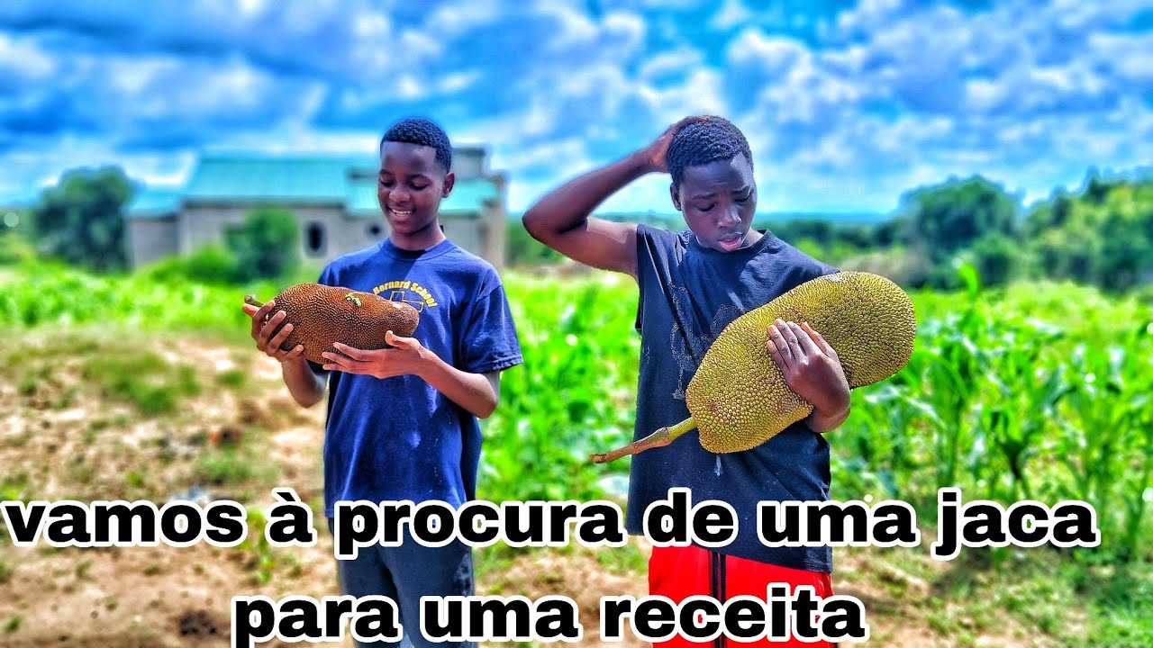 Tivemos que ir numa zona rural para comprar uma jaca para uma receita 🤯🤯🤔😁🇲🇿🇧🇷✅.