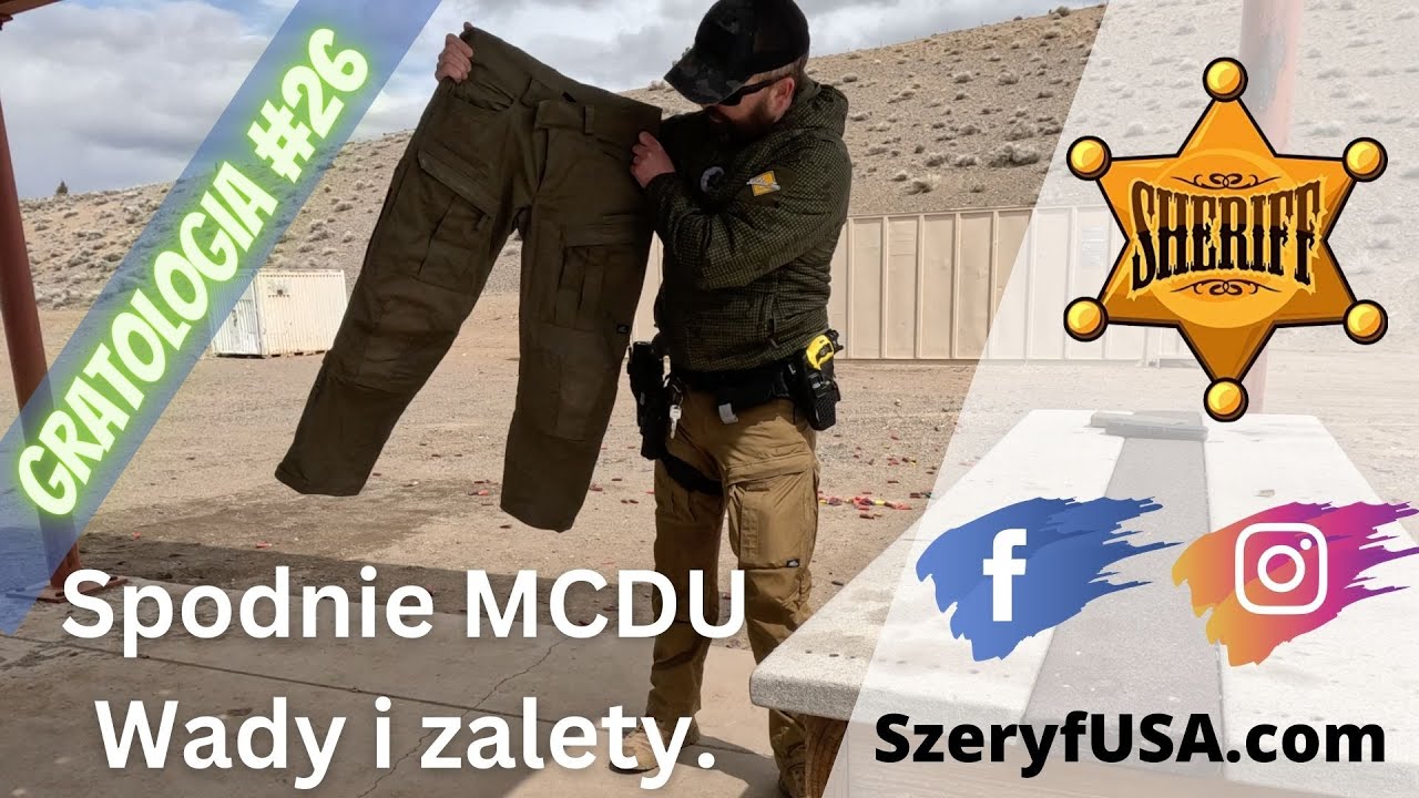Gratologia #26 - Spodnie MCDU firmy Helikon-tex.