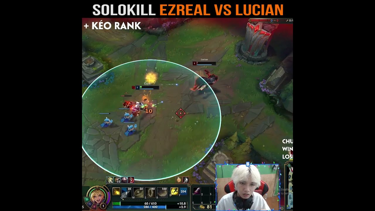 SOLOKILL EZREAL VS LUCIAN 🔥 EZREAL MONTAGE 🔥 LOL 