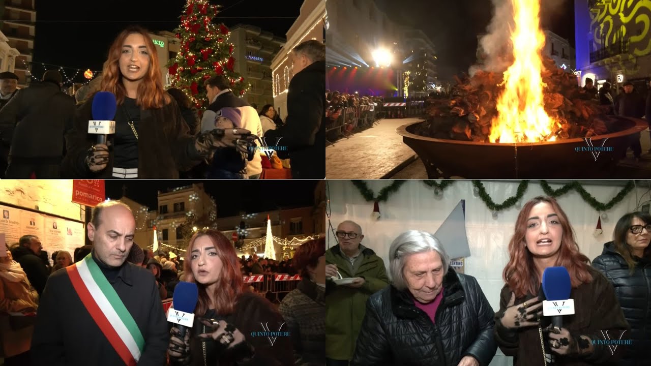 Fede e tradizione, il falò Santa Lucia: da 53 anni Corato celebra lo “Jò a Jò”