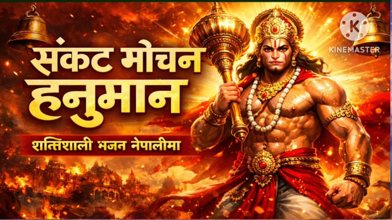 संकट मोचन हनुमान भजन नेपाली | Sankat Mochan Hanuman Bhajan Nepali | शक्तिशाली हनुमान भजन