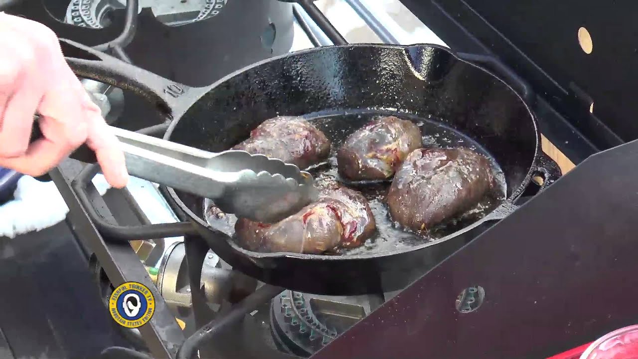 Cast iron seared wild duck recipe