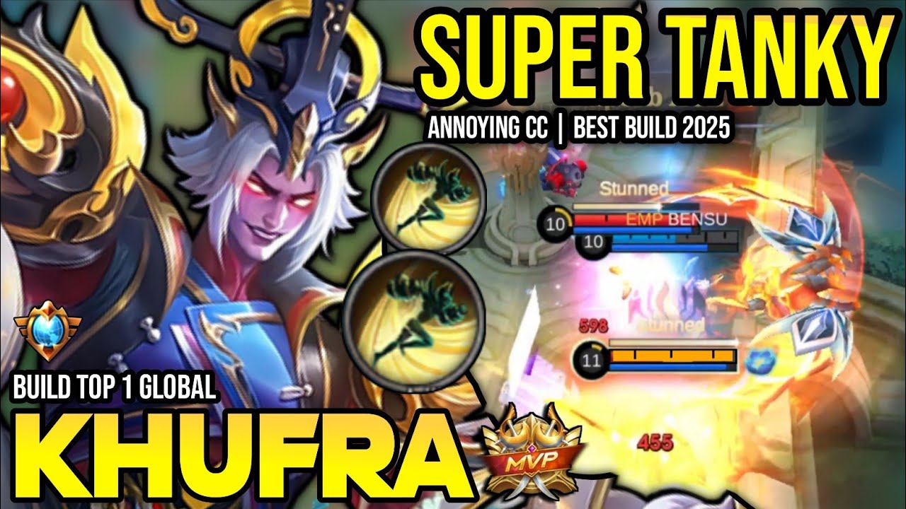 KHUFRA BEST BUILD 2026 | BUILD TOP 1 GLOBAL KHUFRA GAMEPLAY | MOBILE LEGENDS✓
