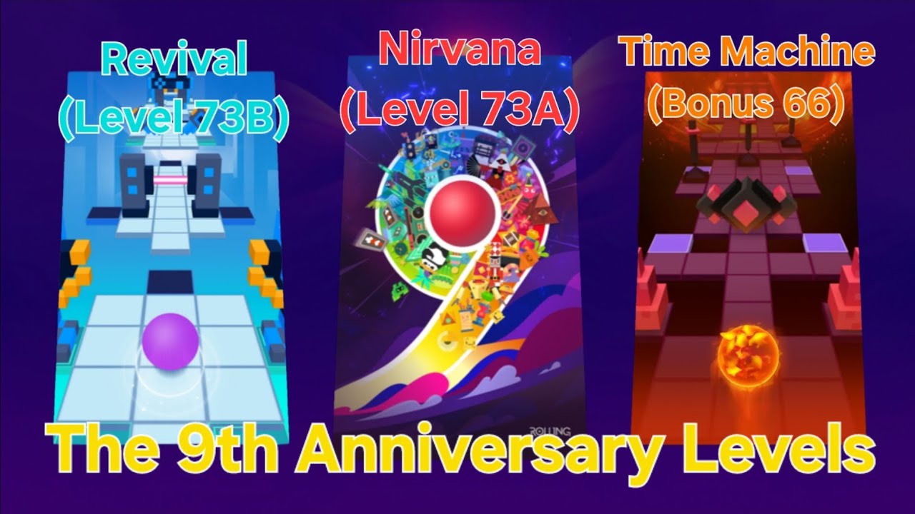 Rolling Sky - The 9th Anniversary Levels