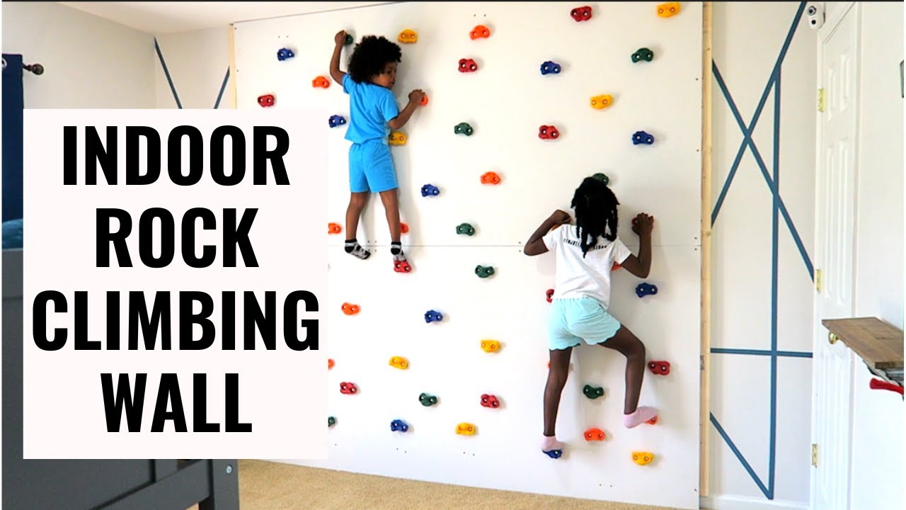DIY Rock Climbing Wall