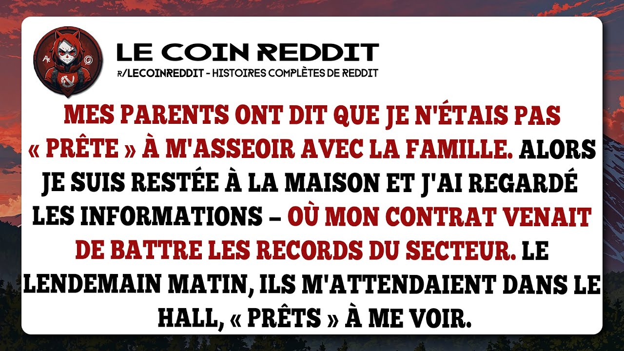 Rejetée par mes parents, je signe un contrat record. Leur réaction le lendemain est choquante.