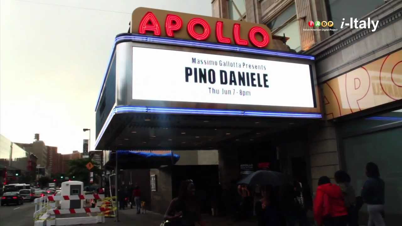 Pino Daniele: Apollo Theatre Backstage