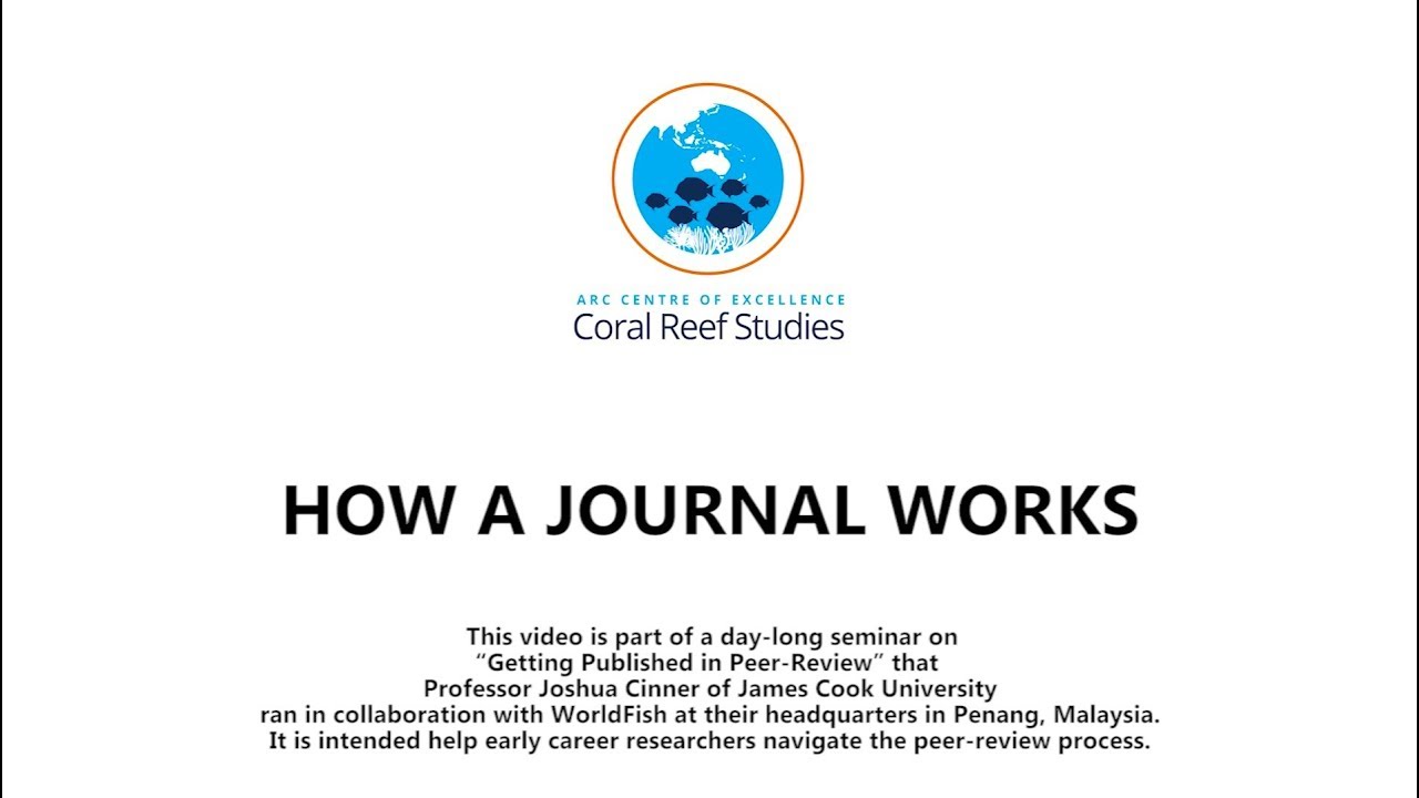 How a journal works
