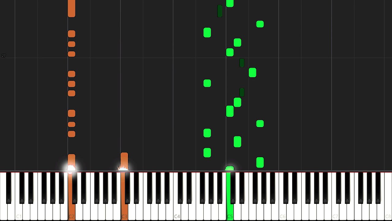 YouSeeBIGGIRL/T:T - Attack on Titan (進撃の巨人) [Piano Tutorial] (Synthesia) // Torby Brand